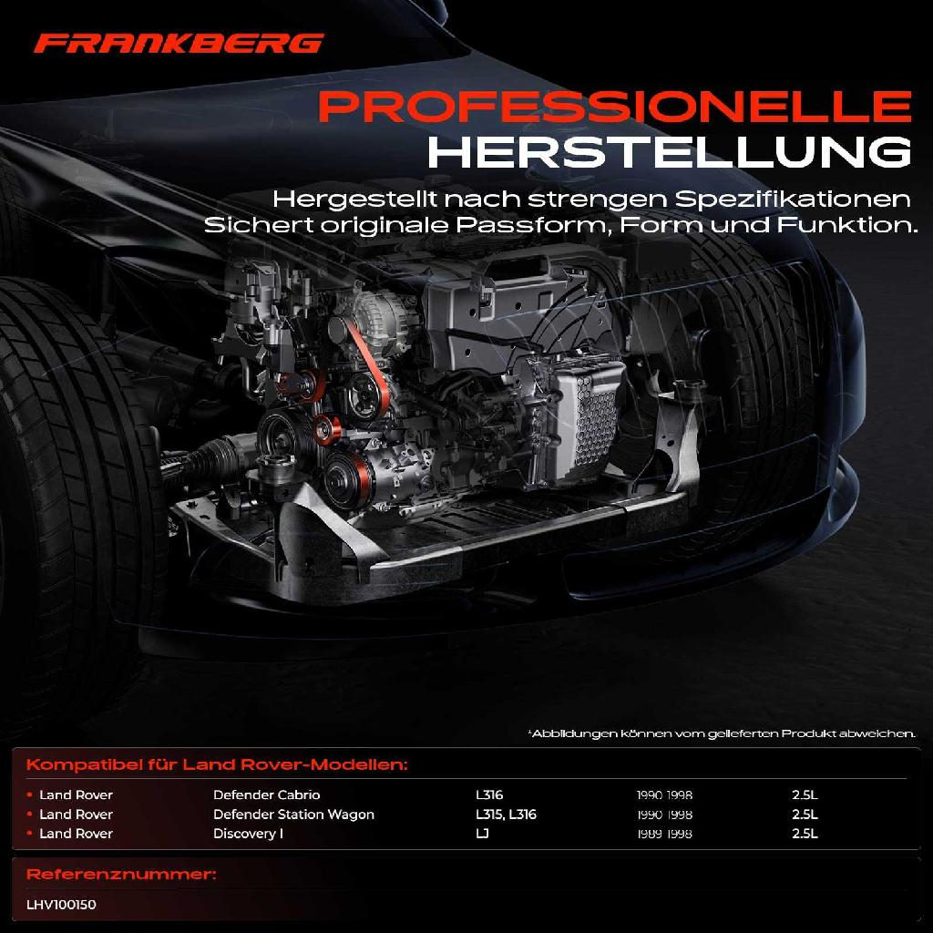 1x Umlenkrolle Führungsrolle für Land Rover Discovery I LJ Defender L316 2.5L