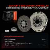 1x Kupplungssatz für Toyota Avensis Liftback Station Wagon Stufenheck Corolla Kombi Verso RAV 4 II 2.0L