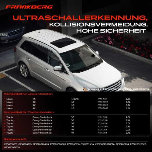 1x Parksensor PDC Sensor Hinten für Lexus RX Toyota Camry Stufenheck Land Cruiser Bild 1x Parksensor PDC Sensor Hinten für Lexus RX Toyota Camry Stufenheck Land Cruiser