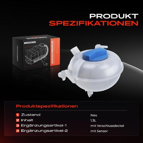 1x Ausgleichsbehälter Kühlmittelbehälter für VW Touran Audi A3 Q2 Seat Ateca Leon Skoda Octavia III Bild 1x Ausgleichsbehälter Kühlmittelbehälter für VW Touran Audi A3 Q2 Seat Ateca Leon Skoda Octavia III