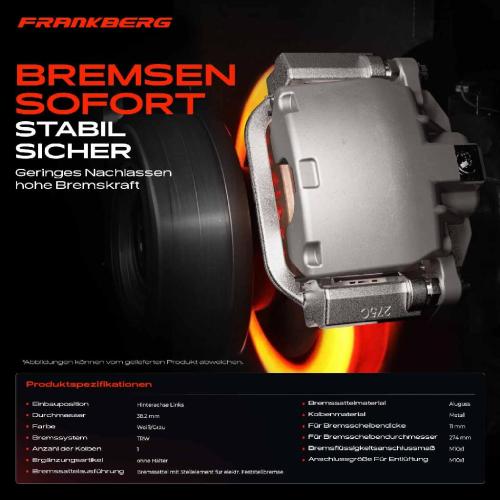 2x Bremssattel Hinterachse für Renault Espace V JR Grand Scénic III JZ0/1 Scénic III Bild 2x Bremssattel Hinterachse für Renault Espace V JR Grand Scénic III JZ0/1 Scénic III