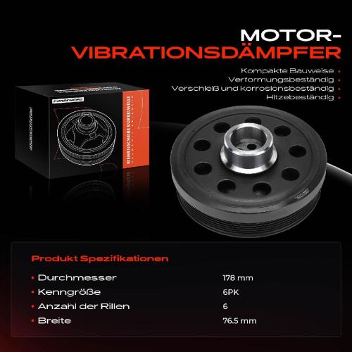 1x Riemenscheibe Kurbelwelle für BMW E88 E81 E87 E82 E90-E93 E83 E84 Bild 1x Riemenscheibe Kurbelwelle für BMW E88 E81 E87 E82 E90-E93 E83 E84