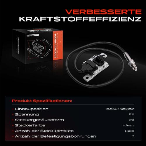 1x Nox Sensor Nitrogen Oxide Lamdasonde nach SCR-Katalysator für Audi Q5 8RB 2008-2017 Bild 1x Nox Sensor Nitrogen Oxide Lamdasonde nach SCR-Katalysator für Audi Q5 8RB 2008-2017