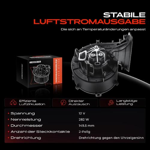 Frankberg 1x Gebläsemotor Innenraumgebläse für Fiat Croma 2005-2011 Opel Signum Vectra C 2002-2009 Bild Frankberg 1x Gebläsemotor Innenraumgebläse für Fiat Croma 2005-2011 Opel Signum Vectra C 2002-2009