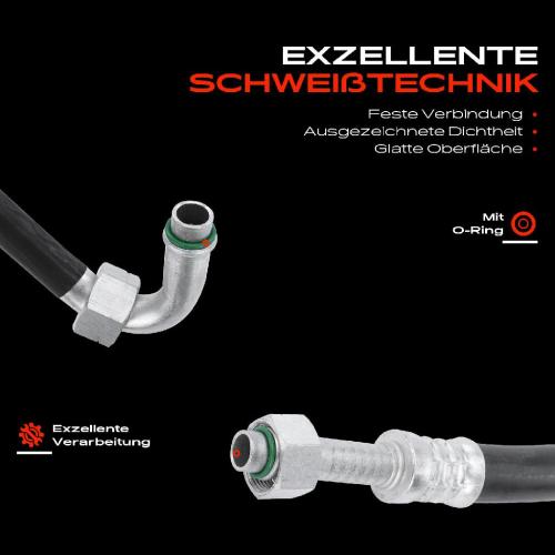 1x Hochdruckleitung Klimaanlage für VW Passat 3B3 3B2 Audi A4 8D2 B5 Bild 1x Hochdruckleitung Klimaanlage für VW Passat 3B3 3B2 Audi A4 8D2 B5