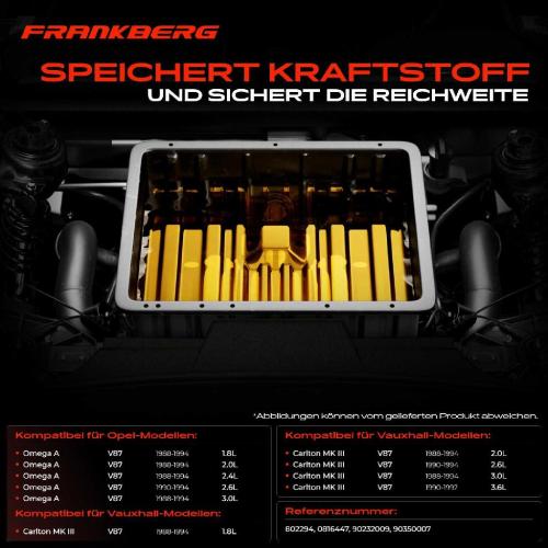 1x Kraftstofftank Kraftstoffbehälter für Opel Omega A Vauxhall 1.8L-3.6L Bild 1x Kraftstofftank Kraftstoffbehälter für Opel Omega A Vauxhall 1.8L-3.6L