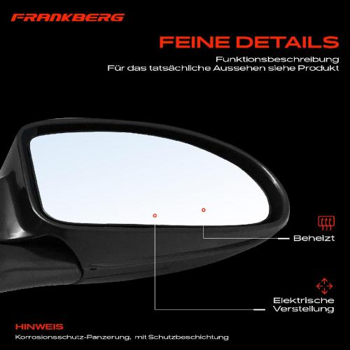 1x Außenspiegel Rechts für Ford Focus Stufenheck Turnier DAW DBW DFW DNW Bild 1x Außenspiegel Rechts für Ford Focus Stufenheck Turnier DAW DBW DFW DNW