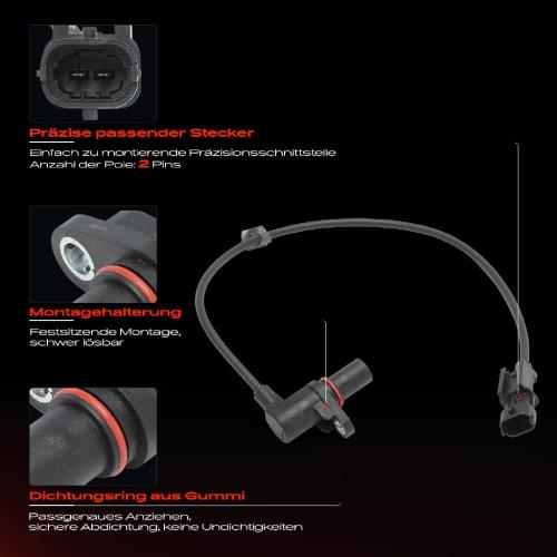 1x Kurbelwellensensor Impulsgeber für Hyundai i10 BA IA 1.0L 2013-2019 Bild 1x Kurbelwellensensor Impulsgeber für Hyundai i10 BA IA 1.0L 2013-2019