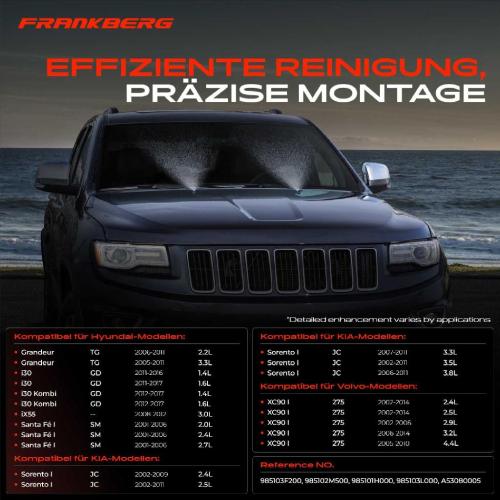 1x Waschwasserpumpe Scheibenreinigung Vorne für Hyundai Grandeur TG SM i30 GD KIA Bild 1x Waschwasserpumpe Scheibenreinigung Vorne für Hyundai Grandeur TG SM i30 GD KIA