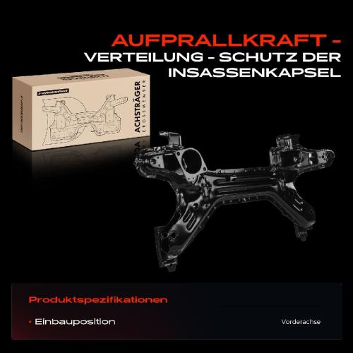 1x Achskörper Achsträger Motorträger Vorderachse für VW Golf II Jetta II Seat Toledo I 1.3L-1.8L Bild 1x Achskörper Achsträger Motorträger Vorderachse für VW Golf II Jetta II Seat Toledo I 1.3L-1.8L