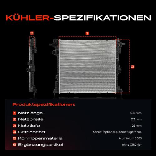 1x Kühler Wasserkühler Motorkühler für Alfa Romeo Giulia Stelvio 952 2.0L Bj ab 2016 Bild 1x Kühler Wasserkühler Motorkühler für Alfa Romeo Giulia Stelvio 952 2.0L Bj ab 2016