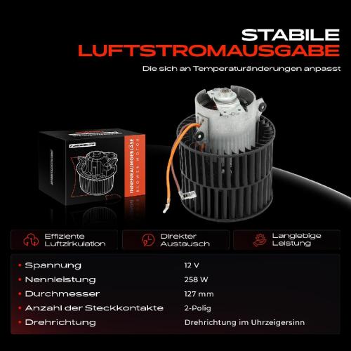 Frankberg 1x Gebläsemotor Innenraumgebläse für Opel Astra F Calibra Vectra A Bild Frankberg 1x Gebläsemotor Innenraumgebläse für Opel Astra F Calibra Vectra A