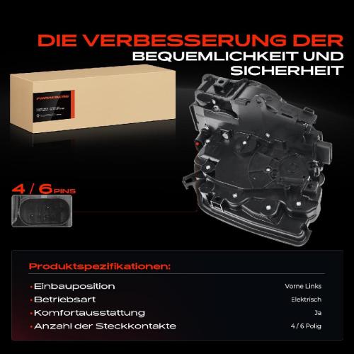 1x Türschloss Vorne Links für BMW 5er F90 G30 7er G11 G12 X5 F15 F85 X6 F16 F86 1.6L 2.0L 2013-2023 Bild 1x Türschloss Vorne Links für BMW 5er F90 G30 7er G11 G12 X5 F15 F85 X6 F16 F86 1.6L 2.0L 2013-2023