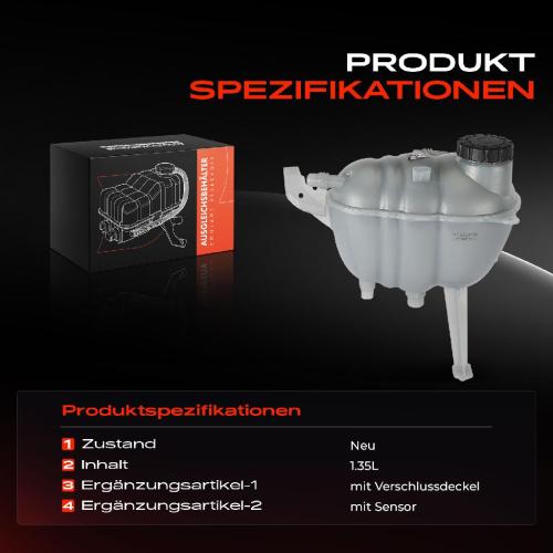 1x Ausgleichsbehälter Kühlmittelbehälter für Mercedes-Benz GLE V167 Coupe GLS Bild 1x Ausgleichsbehälter Kühlmittelbehälter für Mercedes-Benz GLE V167 Coupe GLS