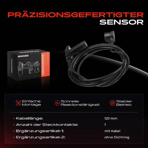1x Kurbelwellensensor Impulsgeber für Mercedes-Benz S-Klasse W140 C140 SL R129 6.0L Bild 1x Kurbelwellensensor Impulsgeber für Mercedes-Benz S-Klasse W140 C140 SL R129 6.0L