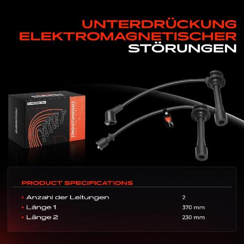 2x Zündleitungssatz Zündkabel für KIA Shuma Stufenheck FB Sephia Carens I Bild 2x Zündleitungssatz Zündkabel für KIA Shuma Stufenheck FB Sephia Carens I