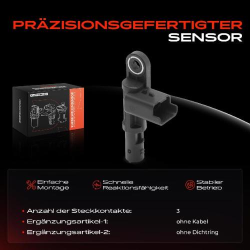 1x Kurbelwellensensor Impulsgeber für Citroën C4 DA DE C5 Jumper Peugeot 308 Boxer Bild 1x Kurbelwellensensor Impulsgeber für Citroën C4 DA DE C5 Jumper Peugeot 308 Boxer