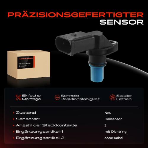 1x Nockenwellenposition Sensor für VW Audi A4 Cabriolet Avant A6 Allroad Avant Bild 1x Nockenwellenposition Sensor für VW Audi A4 Cabriolet Avant A6 Allroad Avant