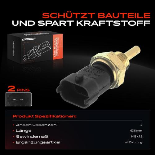 1x Sensor Kühlmitteltemperatur für Chevrolet Aveo/Kalos T250 Spark M300 1.0L 1.2L 1.4L Bild 1x Sensor Kühlmitteltemperatur für Chevrolet Aveo/Kalos T250 Spark M300 1.0L 1.2L 1.4L