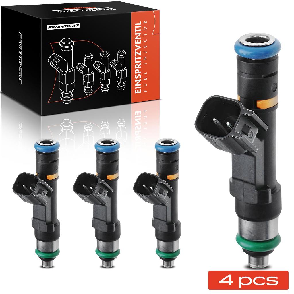 Frankberg 4x Einspritzventil Einspritzdüse für Mazda 3 BK BL 5 CR19 CW 6 GG GH GY MX-5 III NC