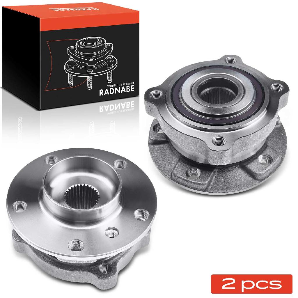 2x Radnabe Radlagersatz Vorderachse beidseitig für BMW X5 X6 3.0L 4.4L 4.8L 2.0L 2006-2019