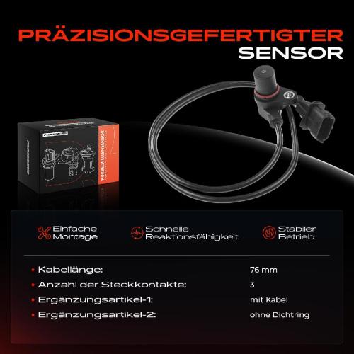 1x Kurbelwellensensor Impulsgeber für Mitsubishi Canter Pritsche/Fahrgestell 3.0L Bild 1x Kurbelwellensensor Impulsgeber für Mitsubishi Canter Pritsche/Fahrgestell 3.0L