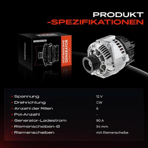 1x Lichtmaschine Generator für Fiat Ducato Citroën Jumper Peugeot Boxer 2.5L-2.8L Bild 1x Lichtmaschine Generator für Fiat Ducato Citroën Jumper Peugeot Boxer 2.5L-2.8L