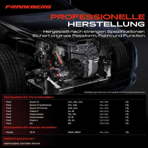 1x Spannrolle Riemenspanner für Ford Escort VII Fiesta IV V 1.3L KA RB 1.0L 1.3L Bild 1x Spannrolle Riemenspanner für Ford Escort VII Fiesta IV V 1.3L KA RB 1.0L 1.3L