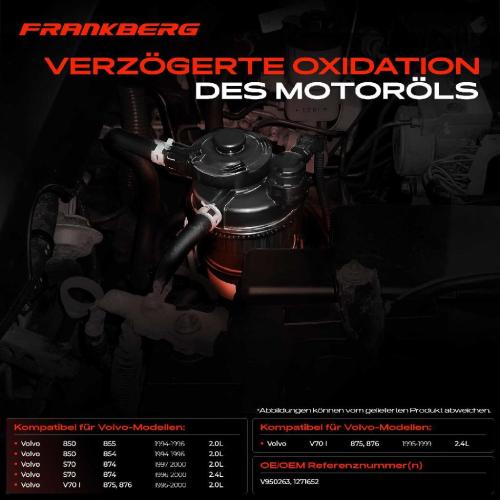 1x Ölabscheider Kurbelgehäuseentlüftung für Volvo 850 854 S70 874 V70 I1994-2000 Bild 1x Ölabscheider Kurbelgehäuseentlüftung für Volvo 850 854 S70 874 V70 I1994-2000