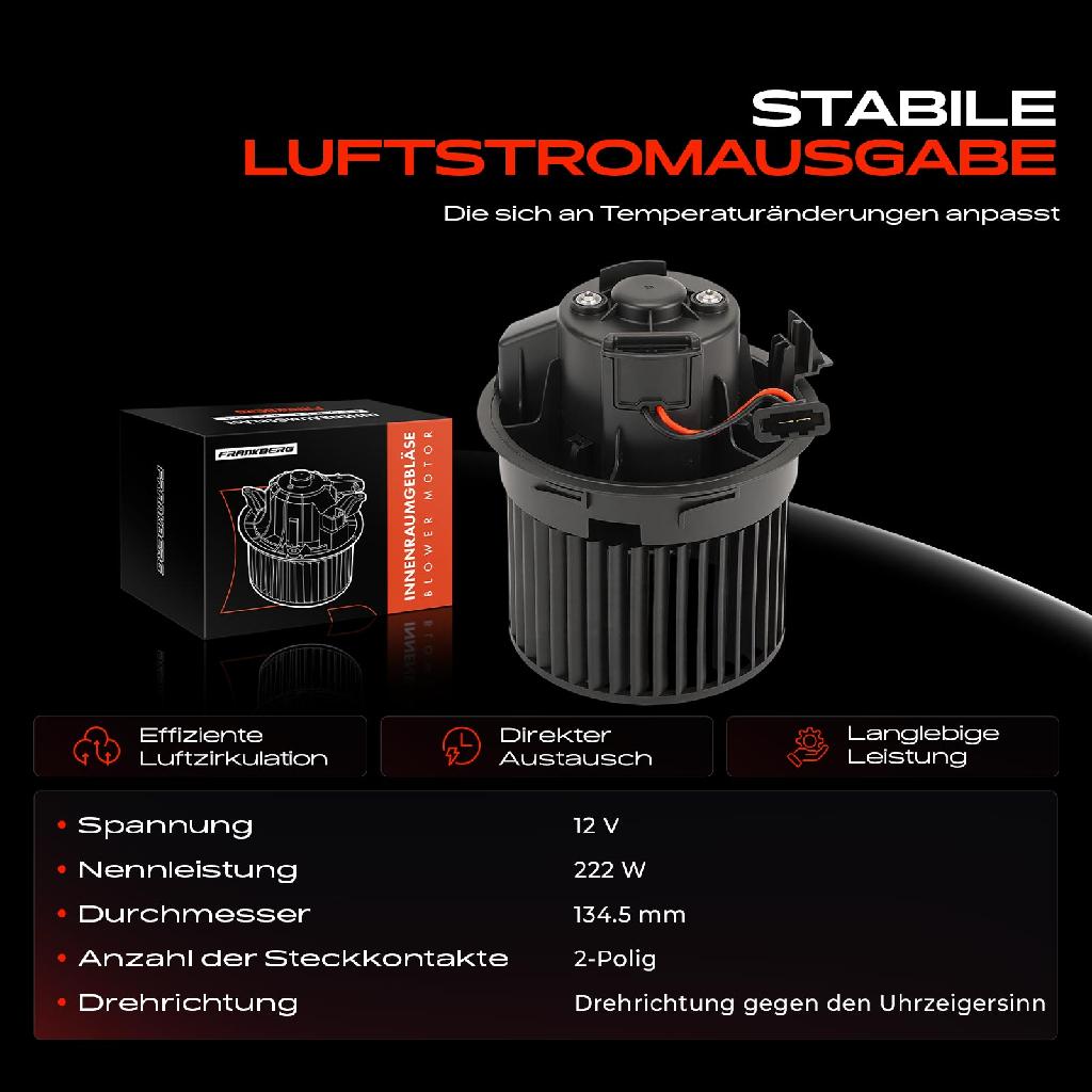 1x Gebläsemotor Innenraumgebläse für Renault Clio IV Dacia Sandero II