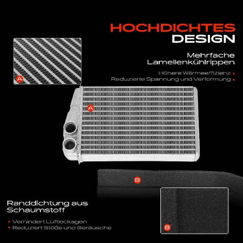 1x Wärmetauscher Innenraumheizung für Citroën C1 Peugeot 107 Toyota Aygo 1.0L 2005-2014 Bild 1x Wärmetauscher Innenraumheizung für Citroën C1 Peugeot 107 Toyota Aygo 1.0L 2005-2014