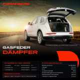 2x Gasfeder Dämpfer Heckklappe Opel Crossland X P17 P2QO SUV Bj ab 2017