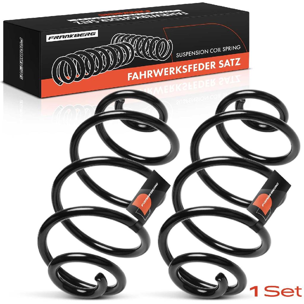 2x Fahrwerksfeder Hinterachse für Saab 9-3 D75 D79 E79 YS3F 9-3 Cabriolet YS3F 2002-2015