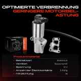 1x AGR-Ventil Abgasrückführungsventil für Opel Astra G Cabriolet CC Coupe Klasseic Caravan Stufenheck H GTC