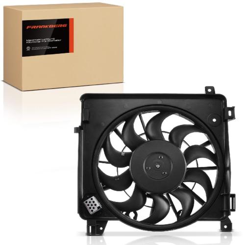 Frankberg 1x Motorkühller Einfachlüfter mit Kühlerlüfterrahmen Opel Astra H CC Zafira B Bild Frankberg 1x Motorkühller Einfachlüfter mit Kühlerlüfterrahmen Opel Astra H CC Zafira B