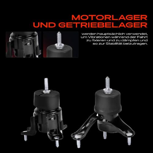 1x Motorlager Getriebelagerlager Vorne Links für Toyota Camry V3 ACV3 MCV3 XV3 2.0L 2.4L 2001-2006 Bild 1x Motorlager Getriebelagerlager Vorne Links für Toyota Camry V3 ACV3 MCV3 XV3 2.0L 2.4L 2001-2006