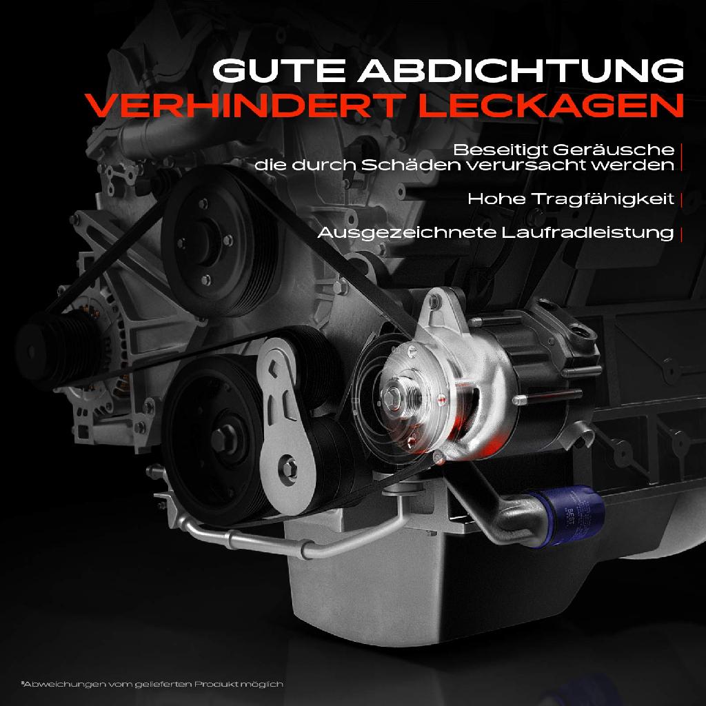 1x Wasserpumpe Kühlwasserpumpe für BMW 7er E32 8er E31 5.0L 5.6L 1987-1996