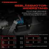 1x Widerstand Vorwiderstand Gebläsemotor für VW Bora Golf 4 1J Audi A3 Seat Skoda