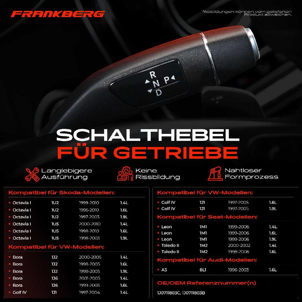 2x Wählstange Schaltstange für VW Golf 1J1 1J5 Bora 1J2 Seat Leon Skoda Octavia