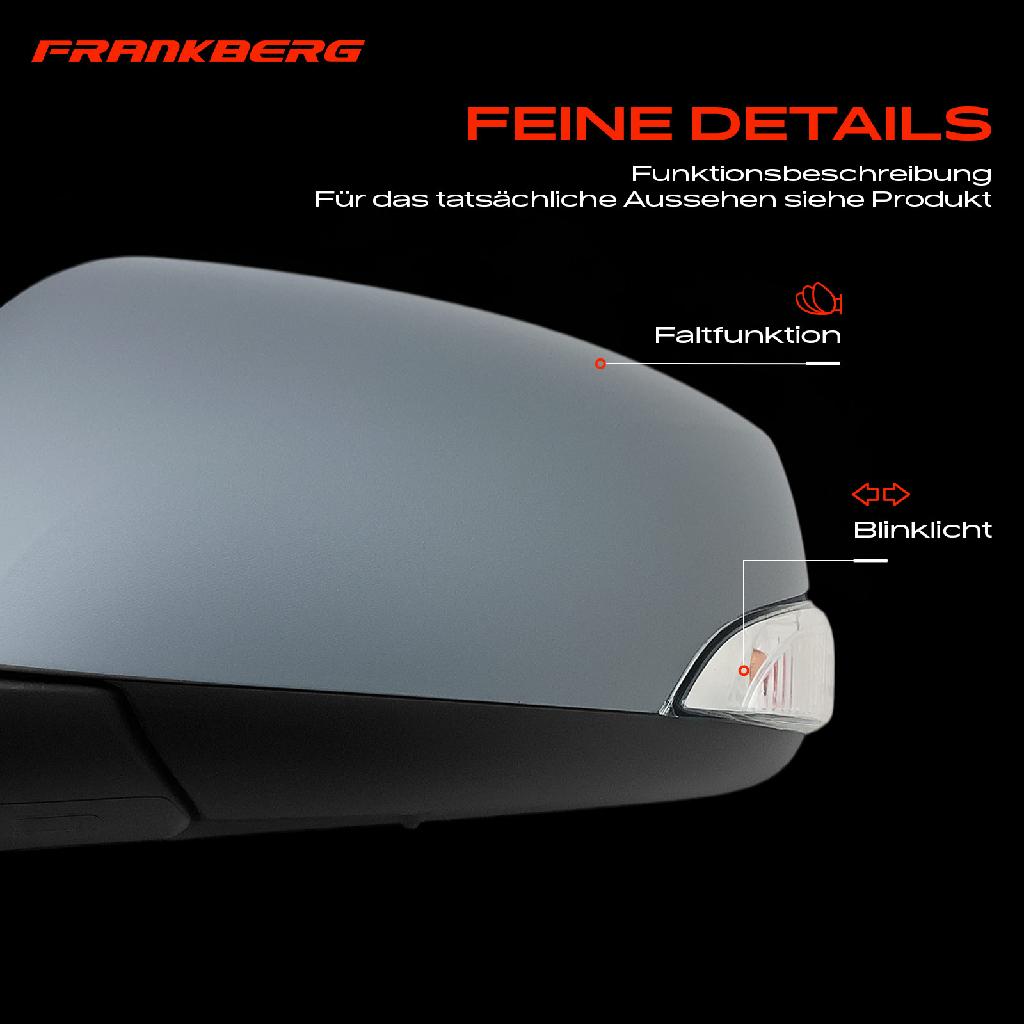 1x Außenspiegel Links für Renault Laguna III Grandtour BT0/1 KT0/1 2007-2015