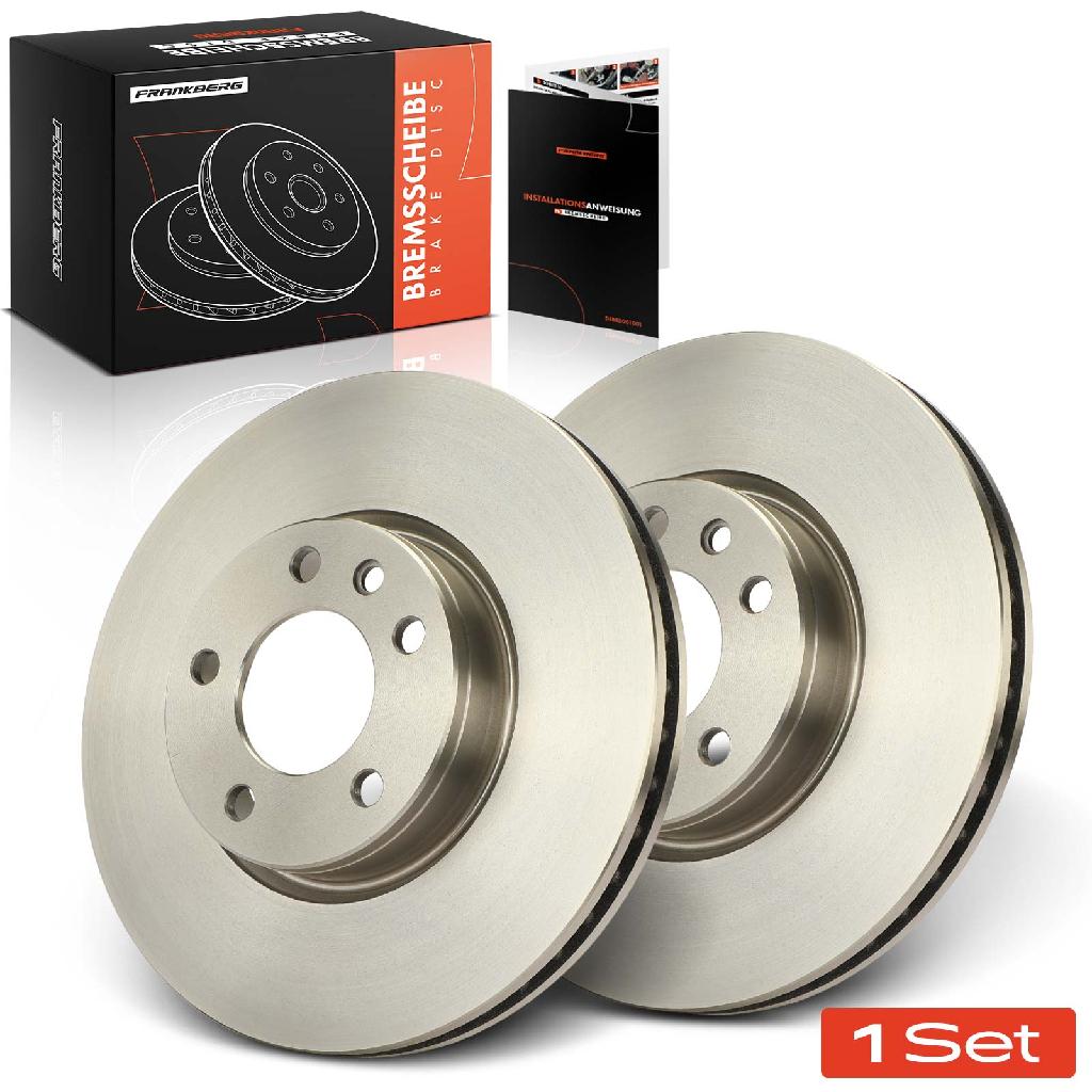 2x Bremsscheiben Vorderachse für Opel Omega A Caravan B Senator 2.6L 3.0L 1987-2003