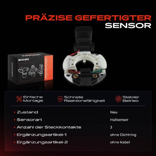 1x Nockenwellenposition Sensor für VW Polo 80 Ford Escort IV Seat Ibiza II 6K1 Bild 1x Nockenwellenposition Sensor für VW Polo 80 Ford Escort IV Seat Ibiza II 6K1