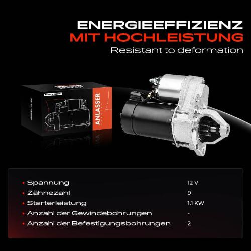 1x Anlasser Starter für Citroën 2 CV Acadiane Ami Ami Break Dyane Mehari 0.4L 0.6L 1968-1988 Bild 1x Anlasser Starter für Citroën 2 CV Acadiane Ami Ami Break Dyane Mehari 0.4L 0.6L 1968-1988