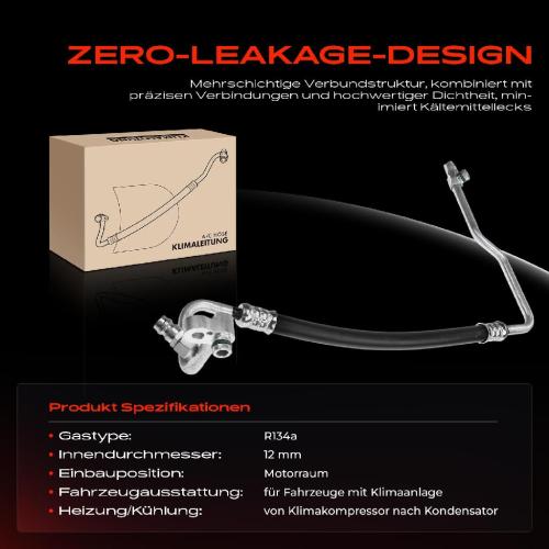 1x Hochdruckleitung Klimaanlage für BMW X5 E53 4.4L 2003-2006 Bild 1x Hochdruckleitung Klimaanlage für BMW X5 E53 4.4L 2003-2006