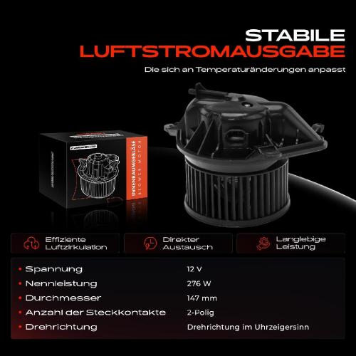 Frankberg 1x Gebläsemotor Innenraumgebläse für Citroën Berlingo Jumpy Peugeot Partner 2002-2012 Bild Frankberg 1x Gebläsemotor Innenraumgebläse für Citroën Berlingo Jumpy Peugeot Partner 2002-2012