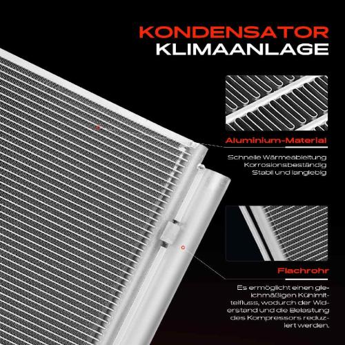 Frankberg 1x Kondensator Klimaanlage für KIA Rio IV FB Stonic YB 1.2L 1.4L Bild Frankberg 1x Kondensator Klimaanlage für KIA Rio IV FB Stonic YB 1.2L 1.4L