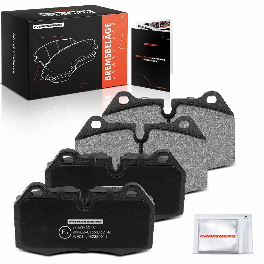 4x Bremsbeläge Vorderachse für BMW 7er E38 8er E31 Maserati 3200 GT Coupe 1992-2025