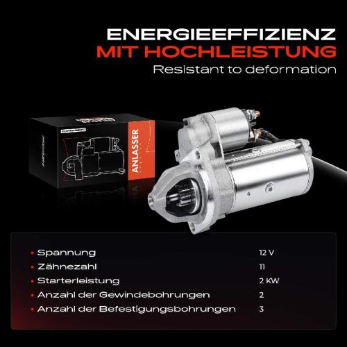 Frankberg 1x Anlasser Starter für Mercedes-Benz W124 S124 W201 W124 W210 S124 S210 W463 W140 Daewoo Ssangyong Bild Frankberg 1x Anlasser Starter für Mercedes-Benz W124 S124 W201 W124 W210 S124 S210 W463 W140 Daewoo Ssangyong
