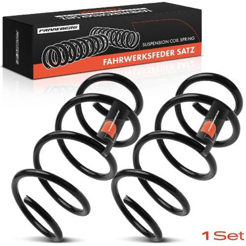 Frankberg 2x Fahrwerksfeder Vorderachse für Opel Corsa E X15 Corsa E Kasten/Schrägheck Bj ab 2014 Bild Frankberg 2x Fahrwerksfeder Vorderachse für Opel Corsa E X15 Corsa E Kasten/Schrägheck Bj ab 2014