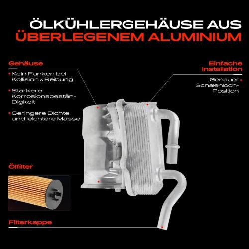 1x ÖlkühlerÖlfilter für Mercedes-Benz W203 CL203 S203 C209 A209 R170 Bild 1x ÖlkühlerÖlfilter für Mercedes-Benz W203 CL203 S203 C209 A209 R170